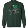 Love My Trojans Crewneck Sweatshirt - Busy Bee Graphix