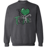 Love My Trojans Crewneck Sweatshirt - Busy Bee Graphix