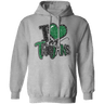 Love My Trojans Gildan Hoodie - Busy Bee Graphix