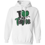Love My Trojans Gildan Hoodie - Busy Bee Graphix