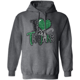 Love My Trojans Gildan Hoodie - Busy Bee Graphix