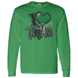 Love My Trojans Gildan L/S Tee - Busy Bee Graphix