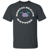 Mental Health Matters Brain Gildan Tee - Busy Bee Graphix