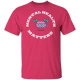 Mental Health Matters Brain Gildan Tee - Busy Bee Graphix