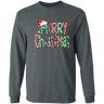 Merry Christas Gildan LS T-Shirt - 931 Graphics