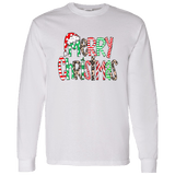 Merry Christas Gildan LS T-Shirt - 931 Graphics