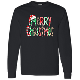 Merry Christas Gildan LS T-Shirt - 931 Graphics