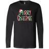Merry Christmas Bella + Canvas LS T-Shirt - 931 Graphics