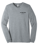 Parker Gang BELLA+CANVAS® Unisex Heather Long Sleeve Tee - Busy Bee Graphix
