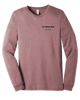 Parker Gang BELLA+CANVAS® Unisex Heather Long Sleeve Tee - Busy Bee Graphix