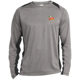 Repicci's Long Sleeve Heather Colorblock Performance Tee - 931 Graphics