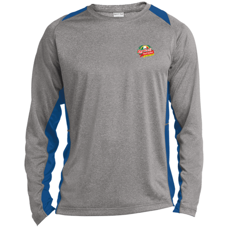 Repicci's Long Sleeve Heather Colorblock Performance Tee - 931 Graphics
