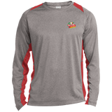 Repicci's Long Sleeve Heather Colorblock Performance Tee - 931 Graphics