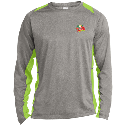 Repicci's Long Sleeve Heather Colorblock Performance Tee - 931 Graphics
