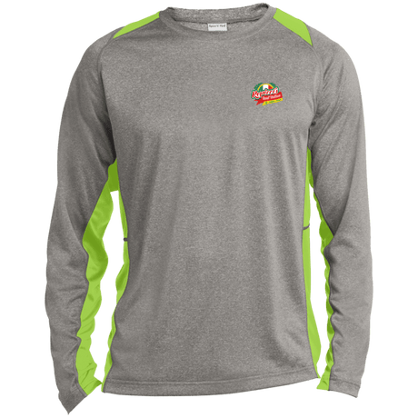 Repicci's Long Sleeve Heather Colorblock Performance Tee - 931 Graphics
