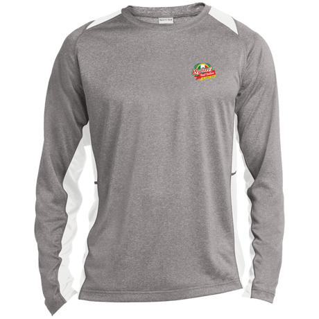Repicci's Long Sleeve Heather Colorblock Performance Tee - 931 Graphics