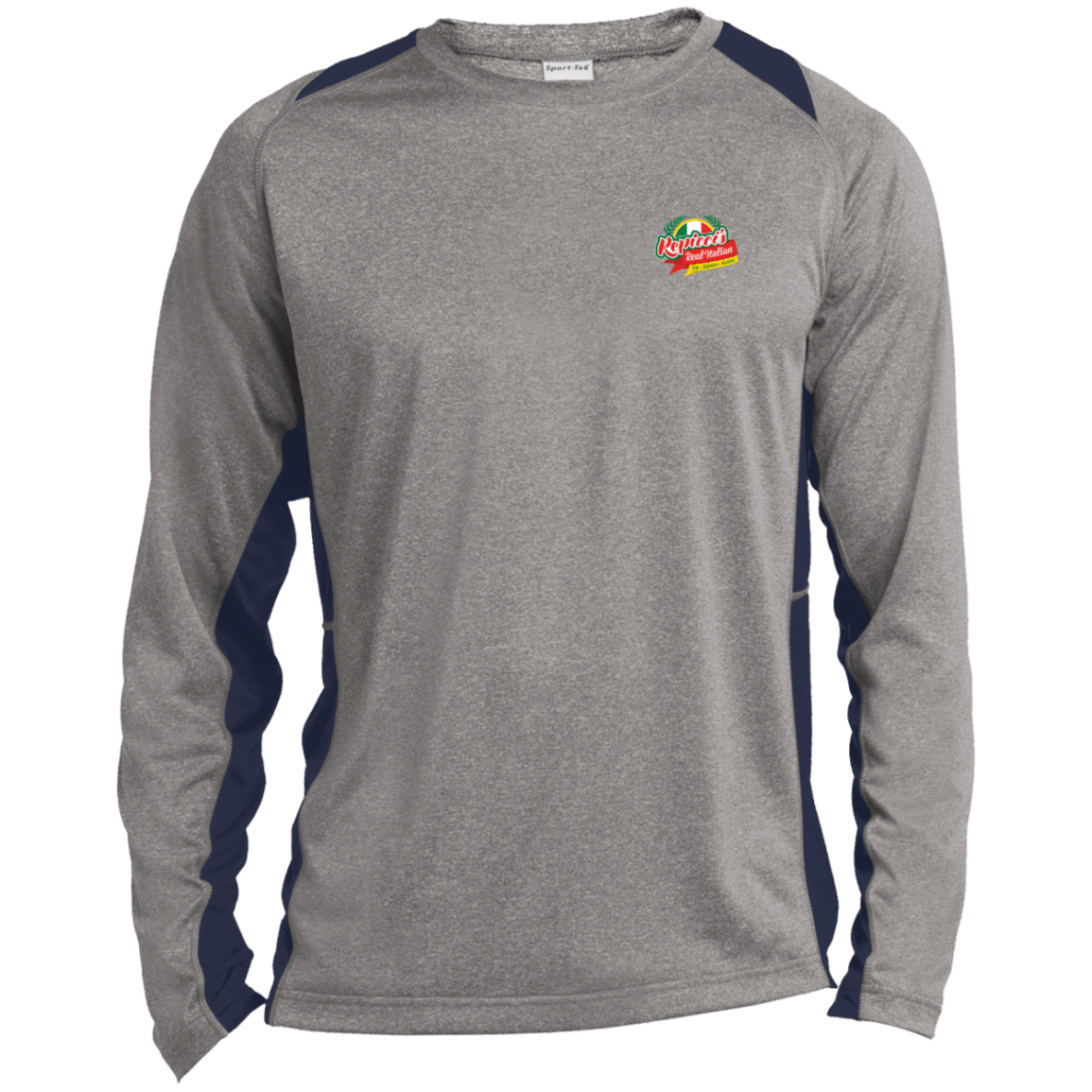 Repicci's Long Sleeve Heather Colorblock Performance Tee - 931 Graphics