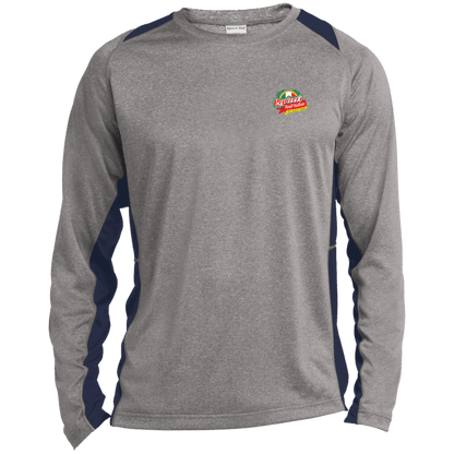 Repicci's Long Sleeve Heather Colorblock Performance Tee - 931 Graphics