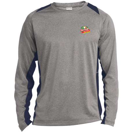 Repicci's Long Sleeve Heather Colorblock Performance Tee - 931 Graphics