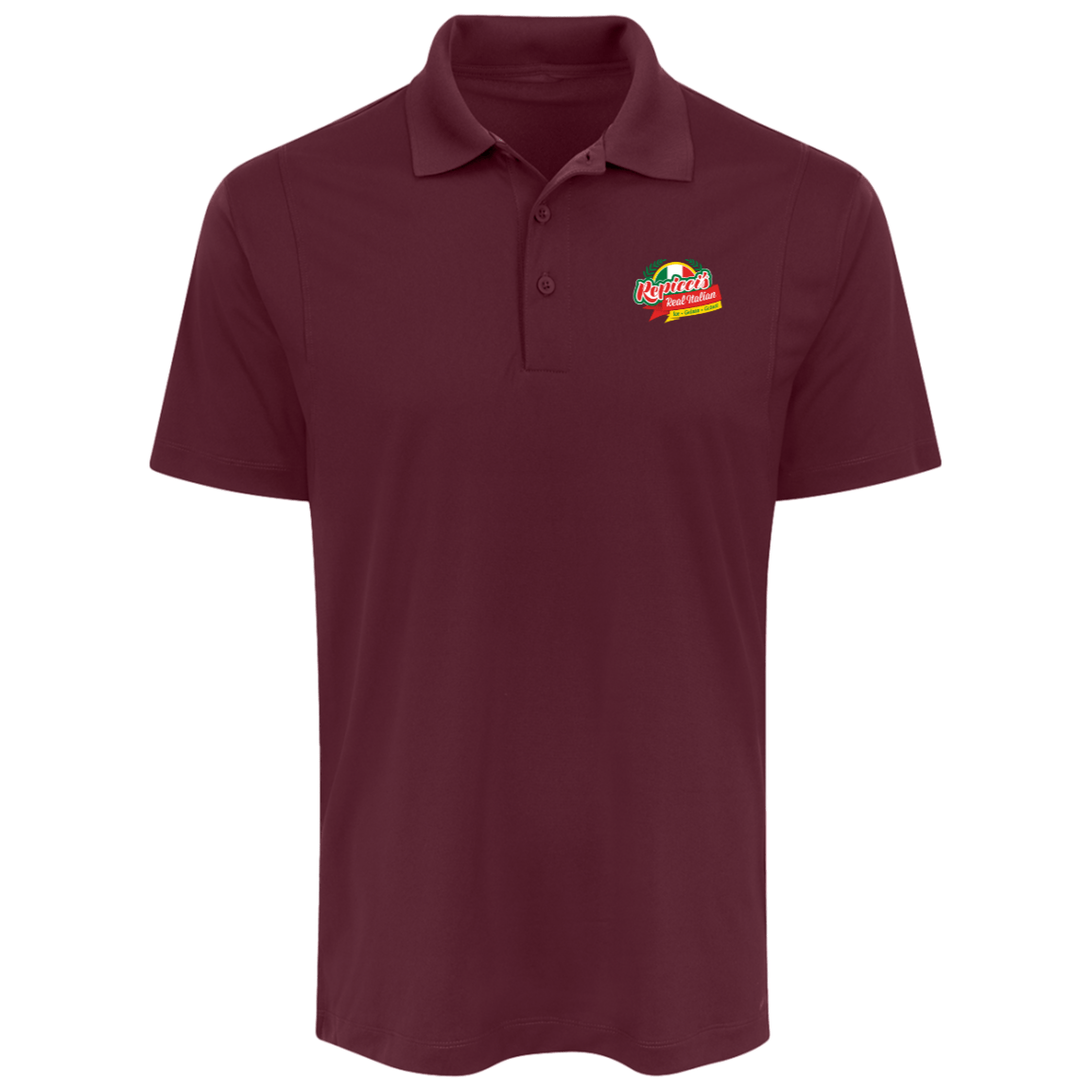Repicci's Sport - Tek Micropique Tag - Free Flat - Knit Collar Polo - 931 Graphics