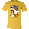 Retro Coquette Ghost Halloween Tee - Busy Bee Graphix