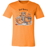Retro Fall Basics Coquett Pumpkin Bow Tee - Busy Bee Graphix