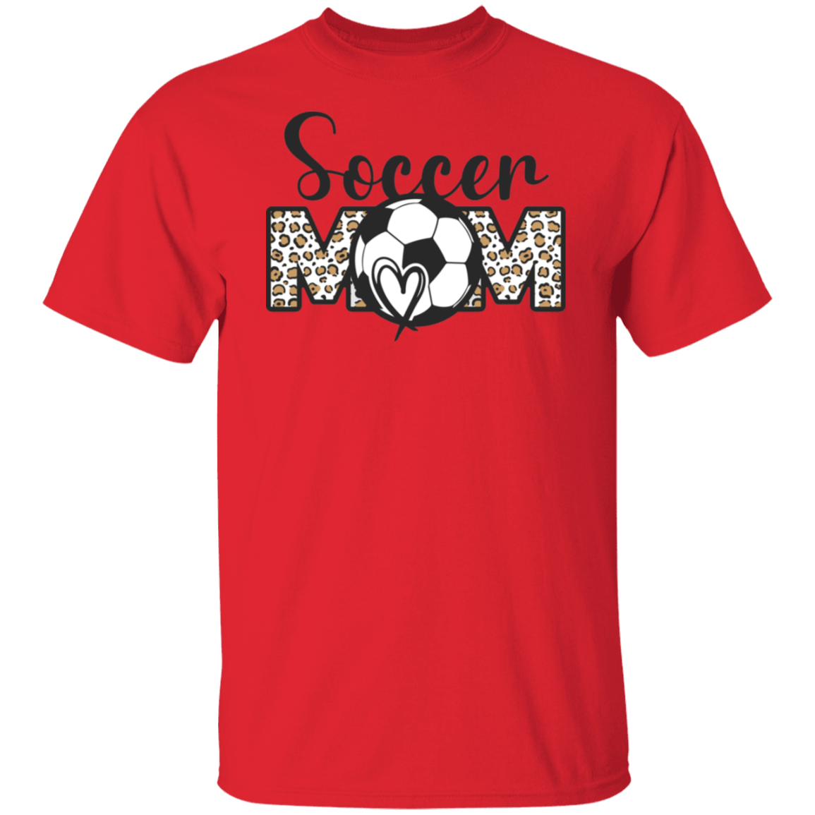Soccer Mom Gildan Tee - Busy Bee Graphix