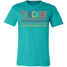 Teacher Bella Canvas S/S Tee - Busy Bee Graphix
