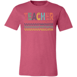 Teacher Bella Canvas S/S Tee - Busy Bee Graphix