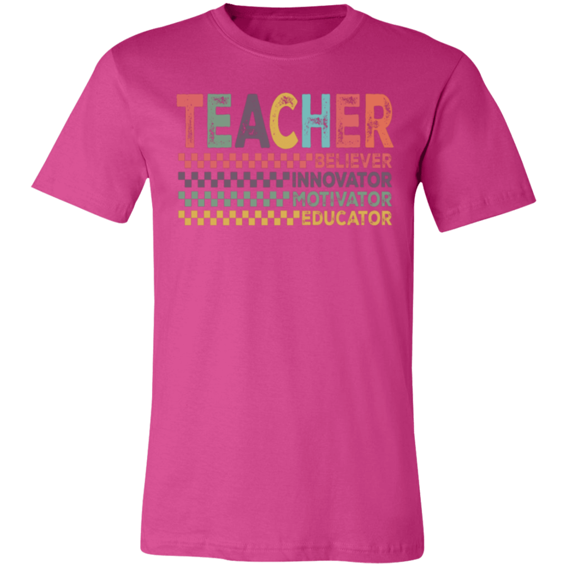 Teacher Bella Canvas S/S Tee - Busy Bee Graphix
